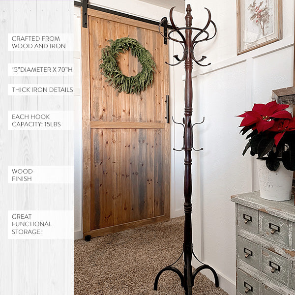 Entryway Coat Rack - Decor Steals