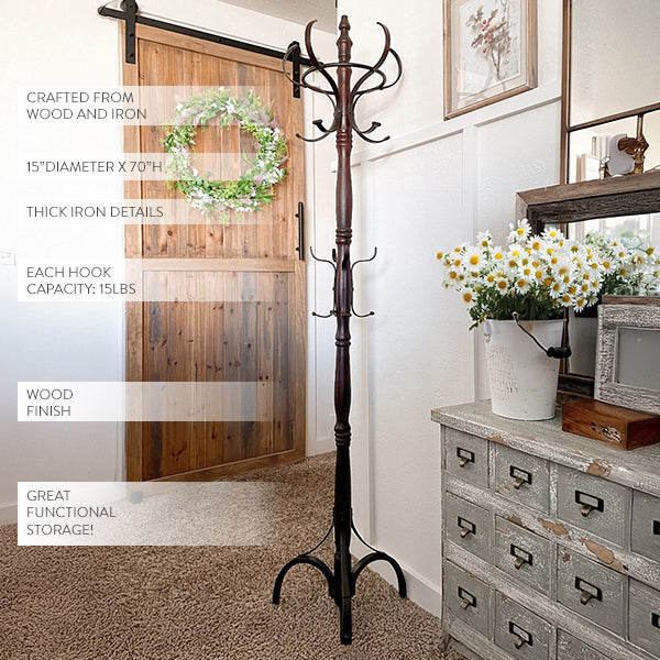 Entryway Coat Rack Decor Steals