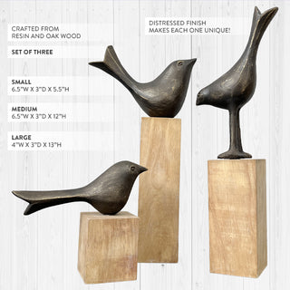 Bird Decor Statues