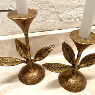Gold Candle Holders