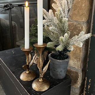 Gold Candle Holders