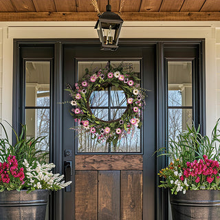 Spring Door Wreath