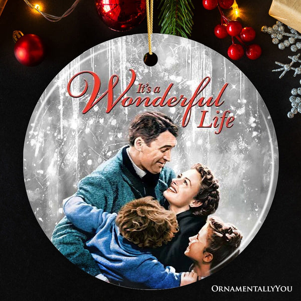 オブジェ　wonderfull life NEW! It's a Wonderful Life Collectible Ornament - Zuzu's Petals