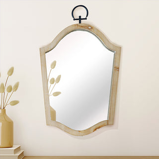 Catherine Wood Framed Mirror