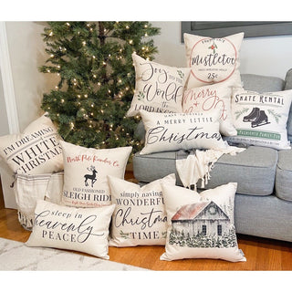 Tis the Season to be Jolly #8 Pillow Cover 17x17 inch