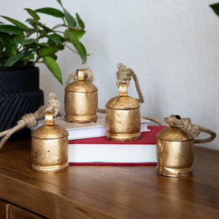 Rustic Hanging Bells Decor