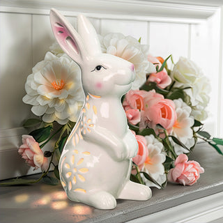 Light Up Blushing Easter Bunny