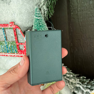 Light-Up Colorful Gondola Wreath