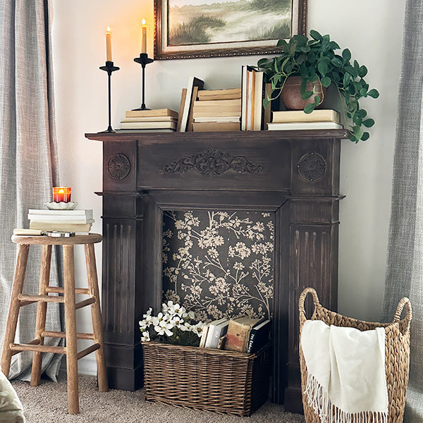 Antique Fireplace Mantel Decorating Ideas