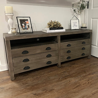 Wooden Media Console