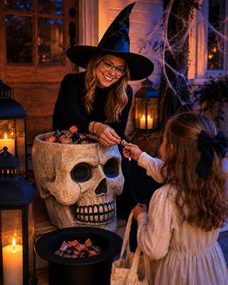 Mr. Skeleton Oversized Candy Bucket