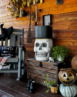Mr. Skeleton Oversized Candy Bucket