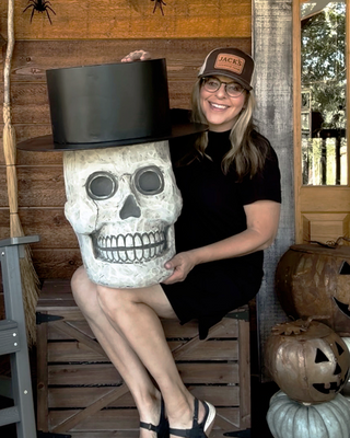 Mr. Skeleton Oversized Candy Bucket