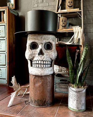 Mr. Skeleton Oversized Candy Bucket