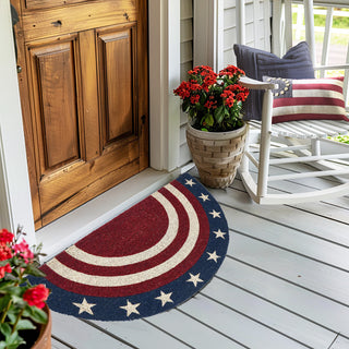 patriotic accent rugs