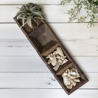 Recycled Wood Succulent Tray