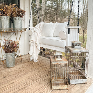 Wooden Porch Swing