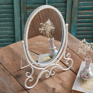 Adoration Oval Tabletop Mirror