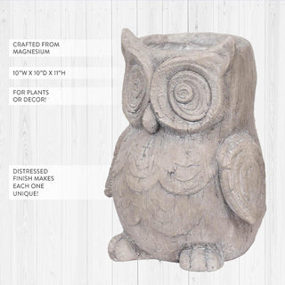 Perched Owl Planter