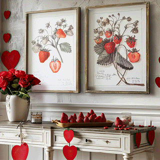 Love Blossoms Framed Floral Prints, Set of 2 | Pick Your Style