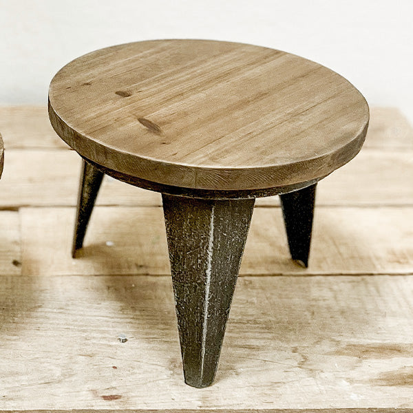 Metal and Wood Risers - Decor Steals