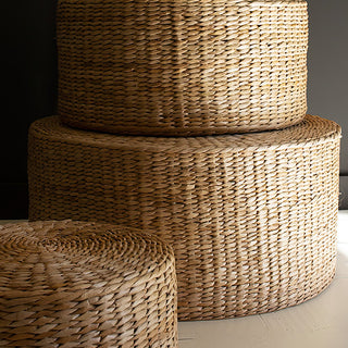 Natural Seagrass Round Risers