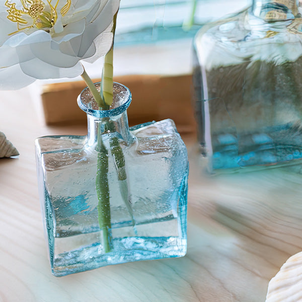 Stunning Recycled Glass Vase Wall Decor image