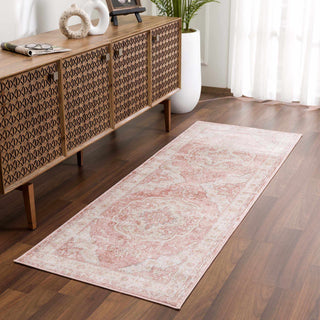 Blush & Light Pink Area Rug