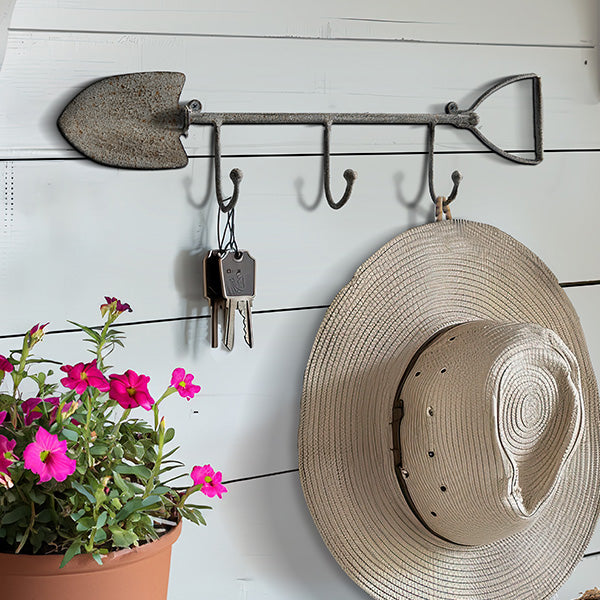 Shovel Wall Hook Rack - Decor Steals