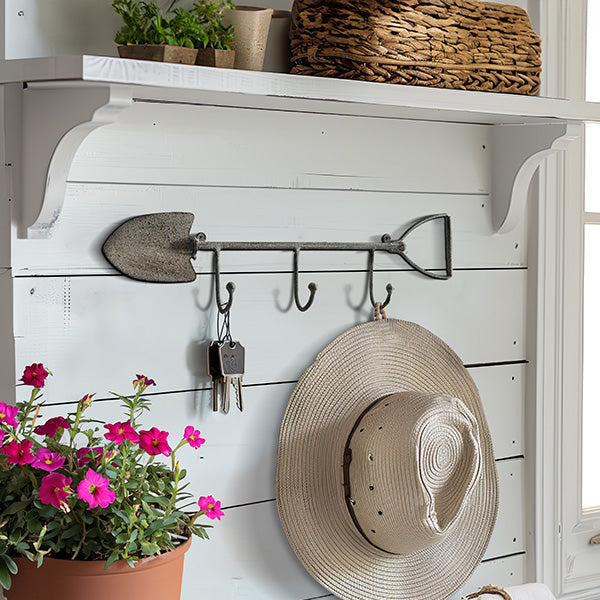 Shovel Wall Hook Rack - Decor Steals