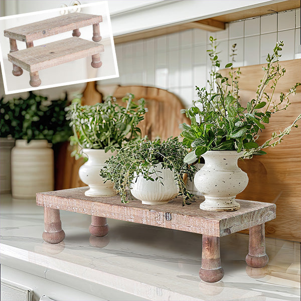platform for potted plants Wood Riser