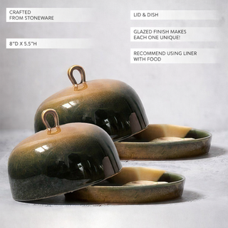 stoneware serving dish
