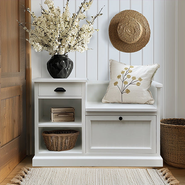 Storage Entryway Bench - Decor Steals
