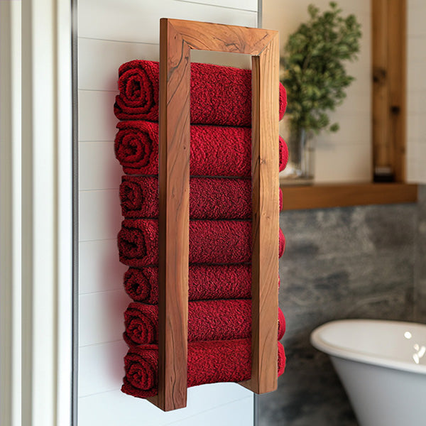 Rolled Towel Wall Mounted Towel Hanger Rolled Towels Bathroom Wall