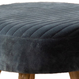 Upholstered Wooden Stool, Choose Your Color