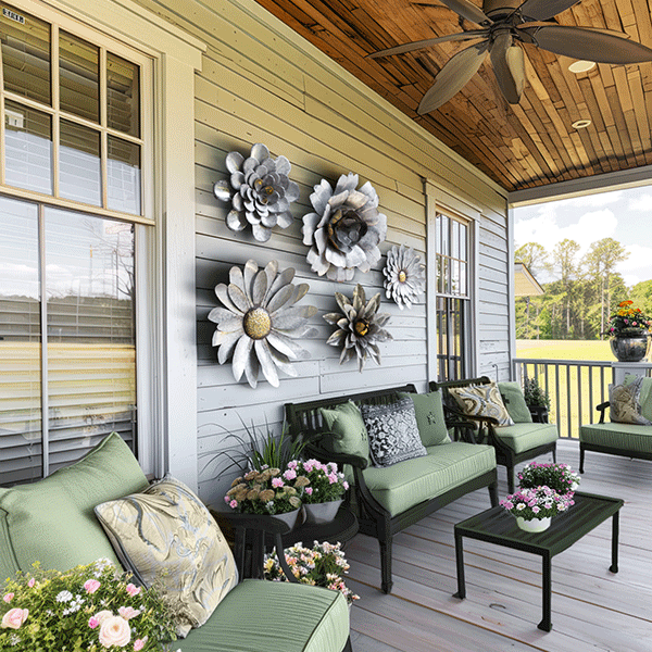 Spring Led Wall Deco Spring Flower Wall Decor - Decor Steals