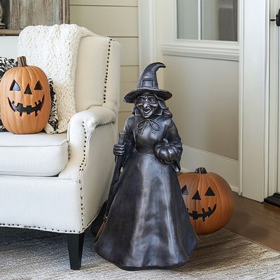 31 Inch Enchanting Witch Statue - Decor Steals
