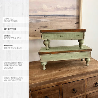 Wood Risers - Decor Steals