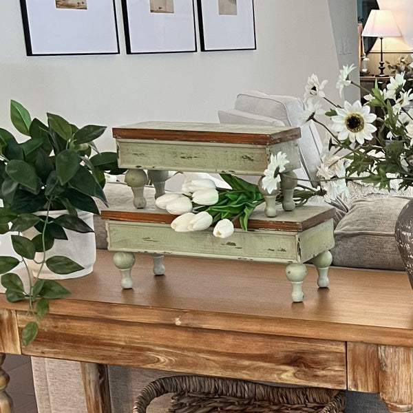 Wood Risers - Decor Steals