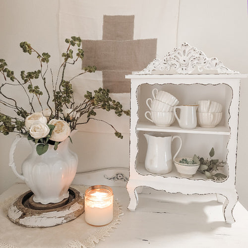 Distressed Wood Shelf - Decor Steals