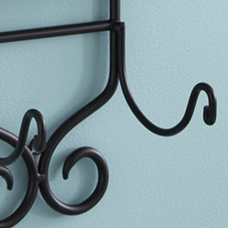 Wrought Iron Wall Mounted Towel Rack