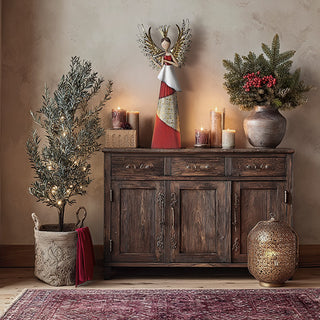 Handcrafted Metal Angel Figurine with Layered Wings, Choose Your Style