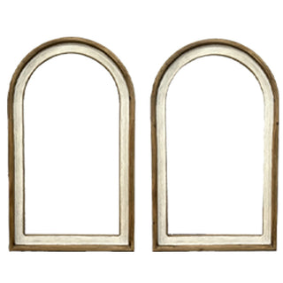 Arched Winter Angel Wall Art, Set of Two | Switch-a-Print Series