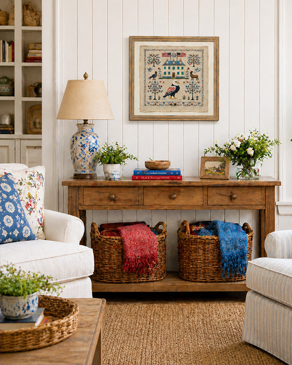 Patriotic Barnwood Framed Art Print | Decor Steals Exclusive