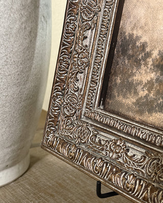 Old-World Ornate Framed Landscape Art Print