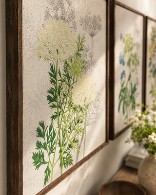 side view of wall decor