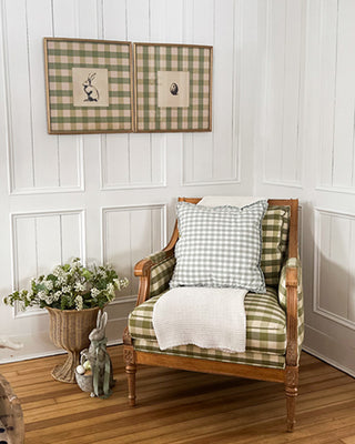 Layered Double-Sided Botanical and Cottage Framed Art, Set of 2