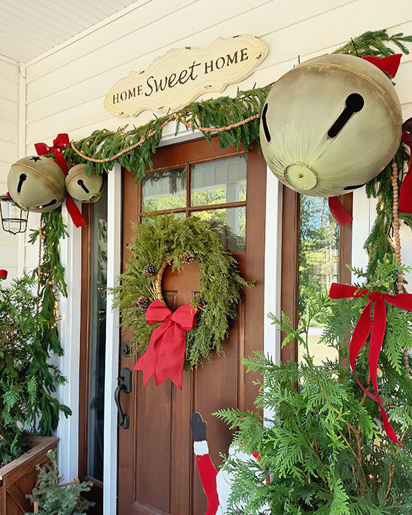 Oversized Star-Cutout Sleigh Bells, Set of 3