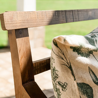 65" Vintage Manor Spindle Dining Bench