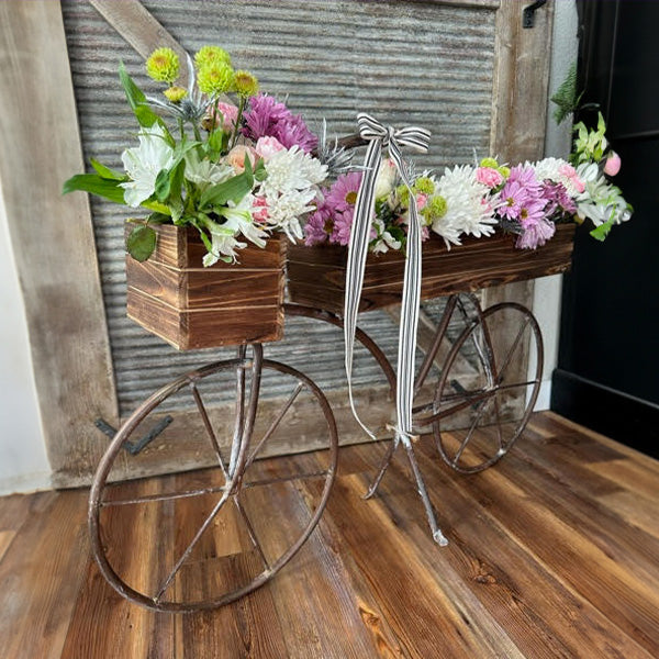 bicycle plant pot Bicycle Planter